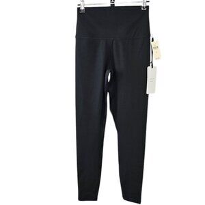 Varley Womens FreeSoft High-Rise Leggings, Black, 27", Athletic, Gym, Size M